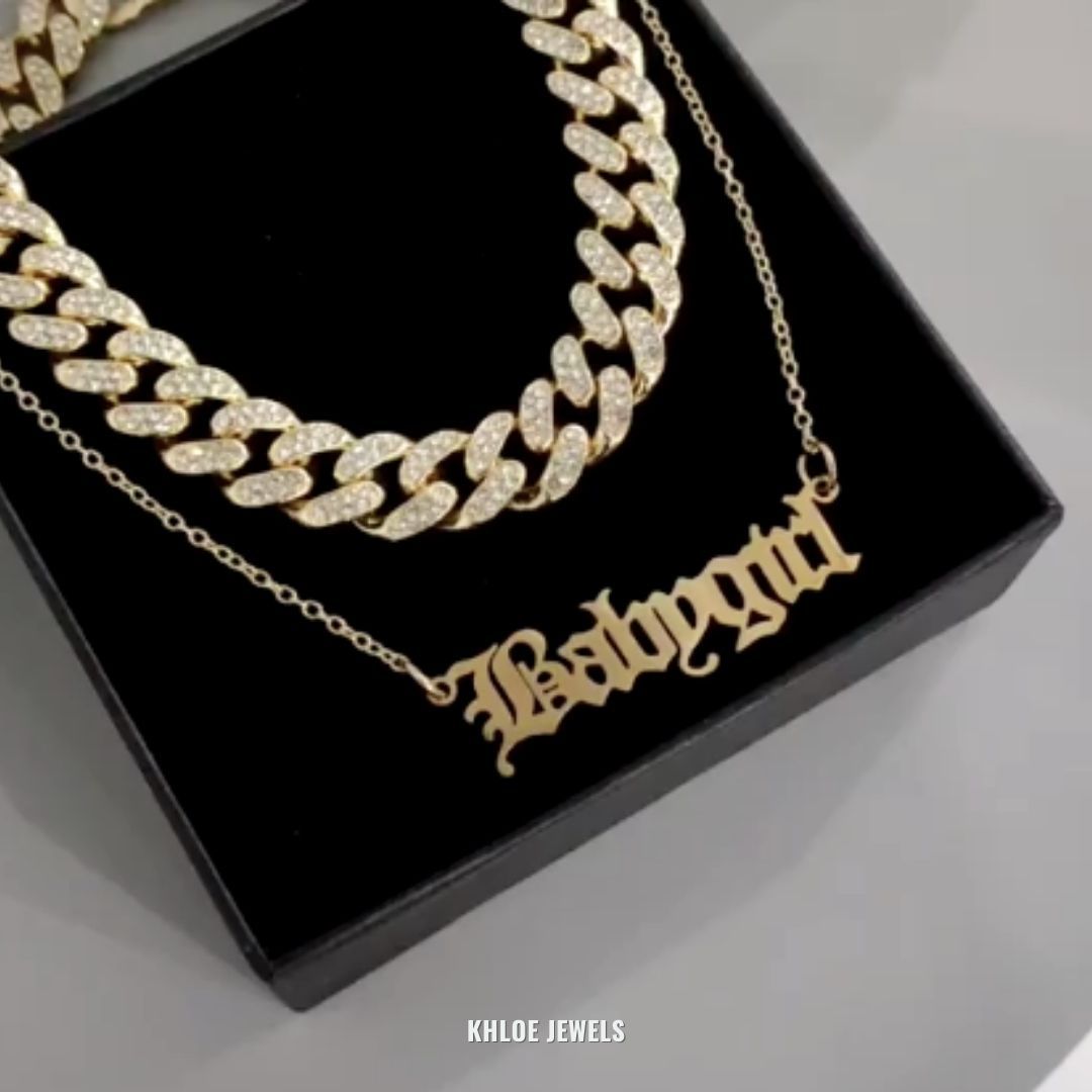 Necklaces Ice Ice Baby Choker Necklace KHLOE JEWELS
