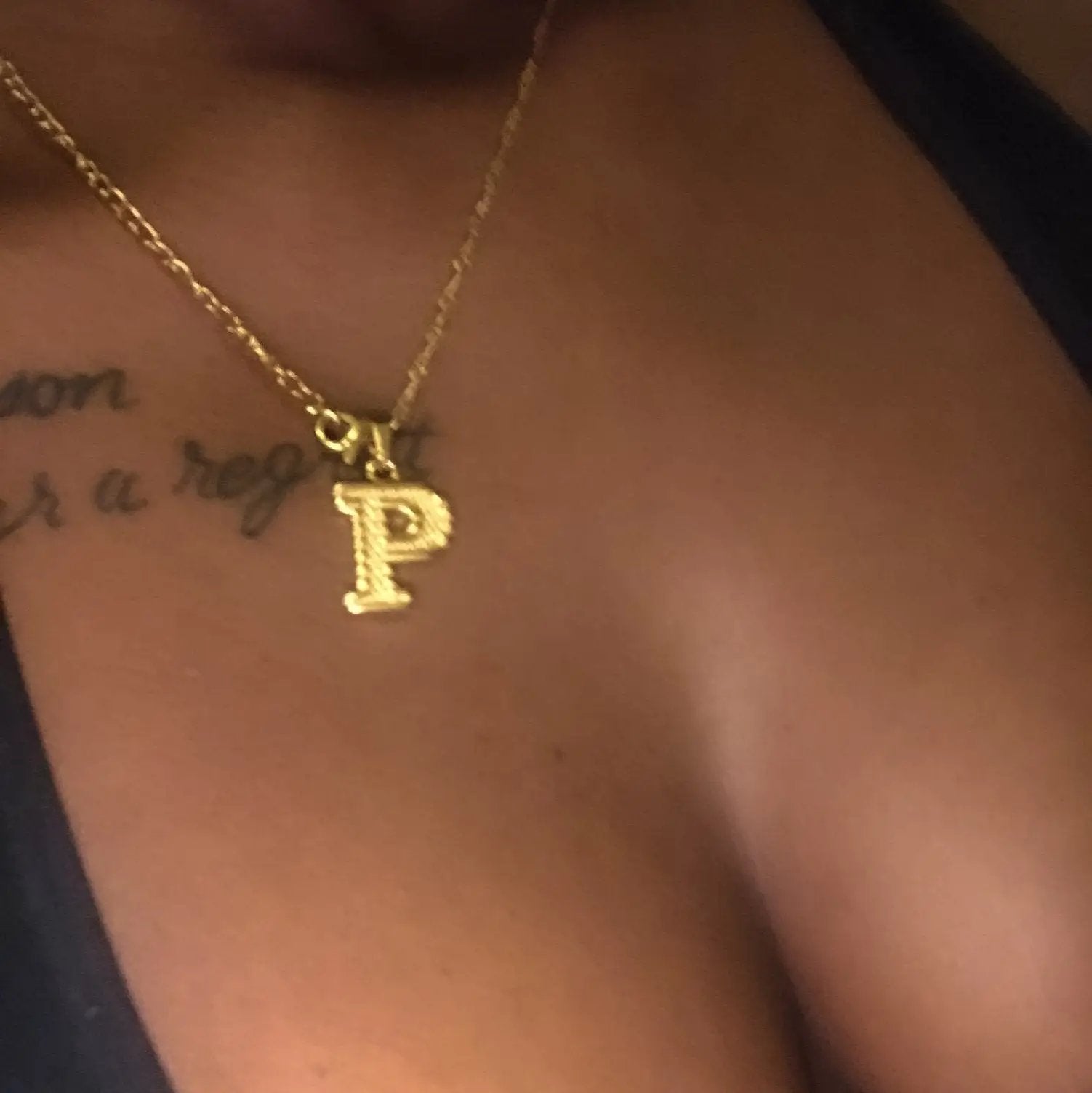 Necklaces Jan Initial Necklace KHLOE JEWELS