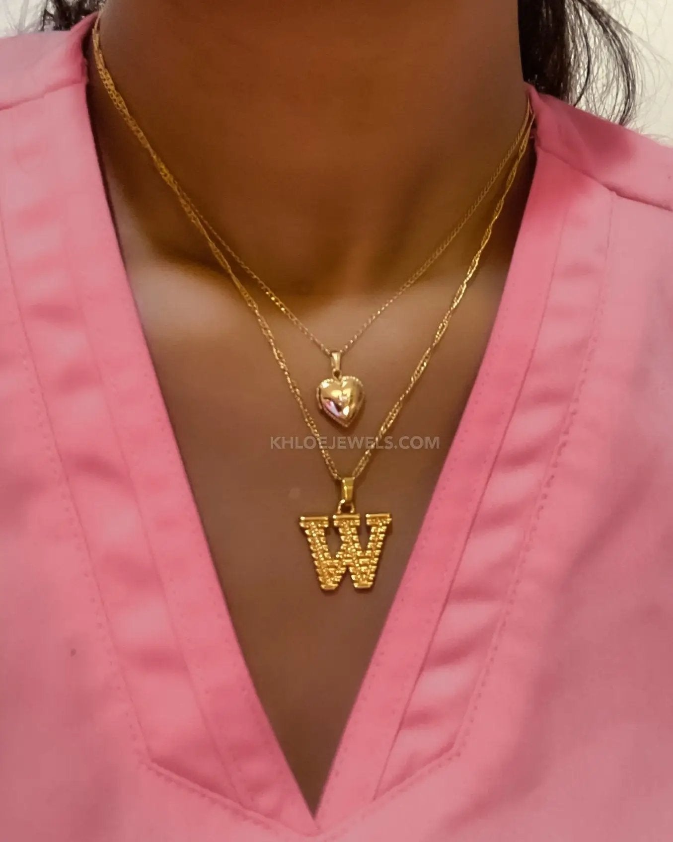 Necklaces Jan Initial Necklace KHLOE JEWELS