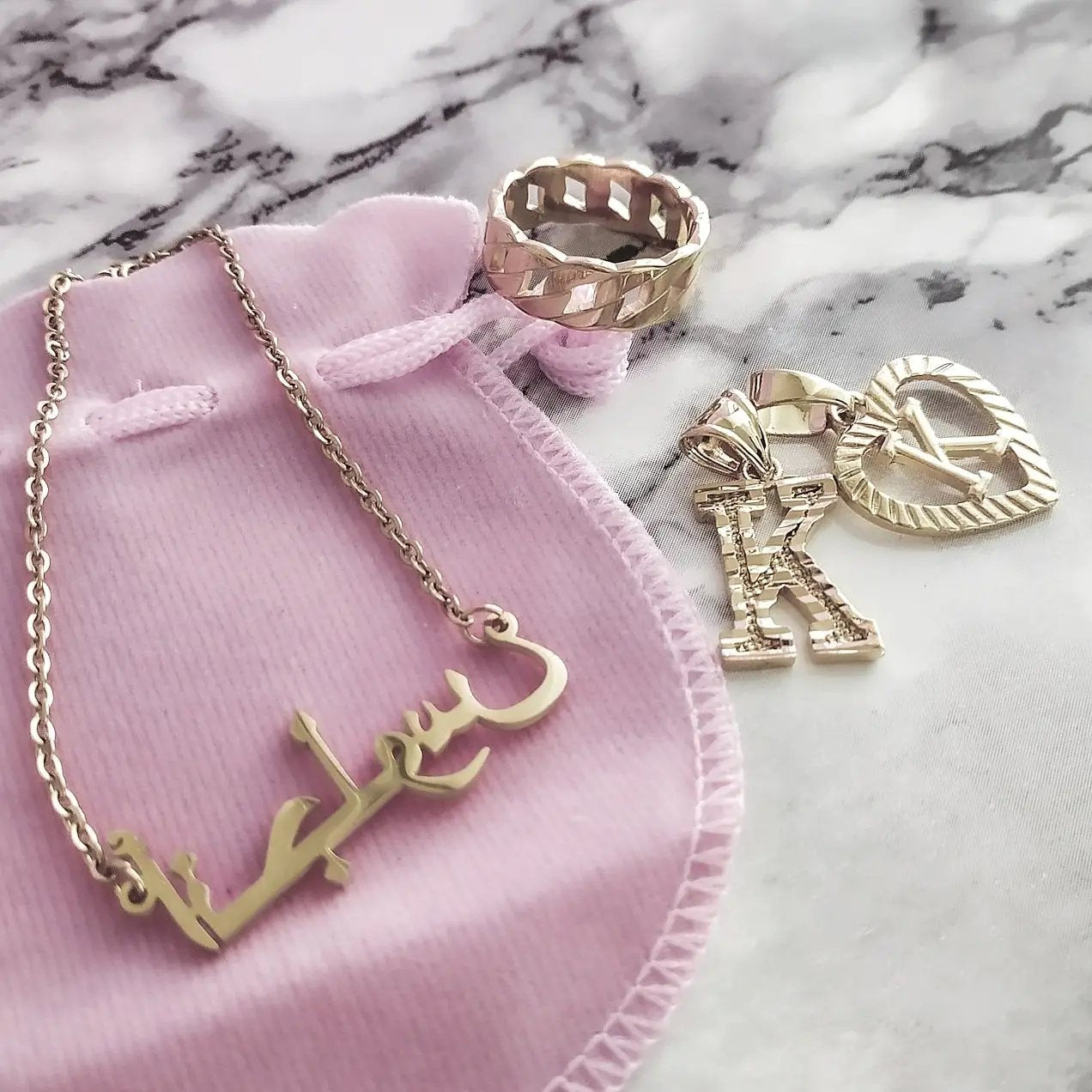 Necklaces Jan Initial Necklace KHLOE JEWELS