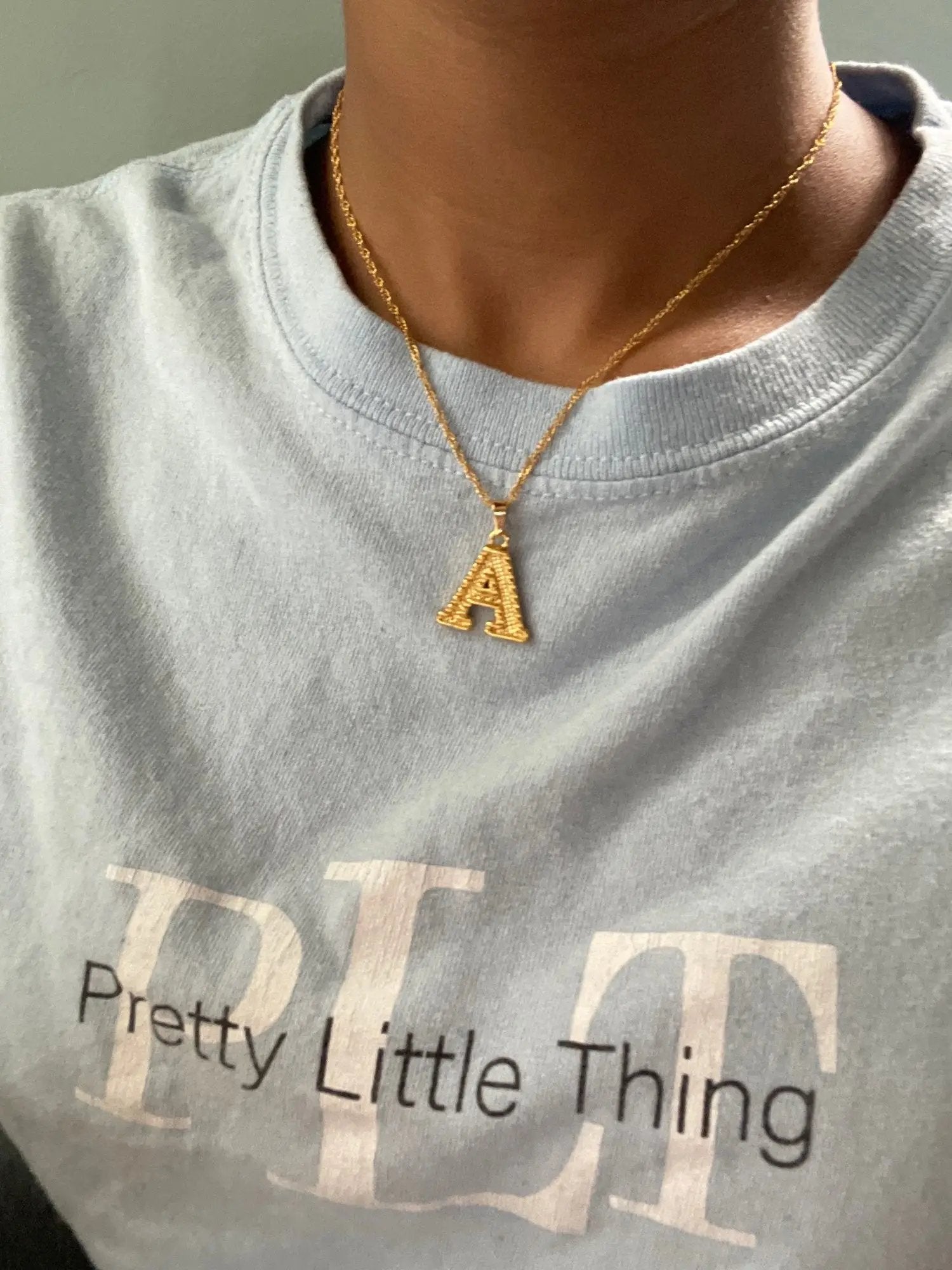 Necklaces Jan Initial Necklace KHLOE JEWELS