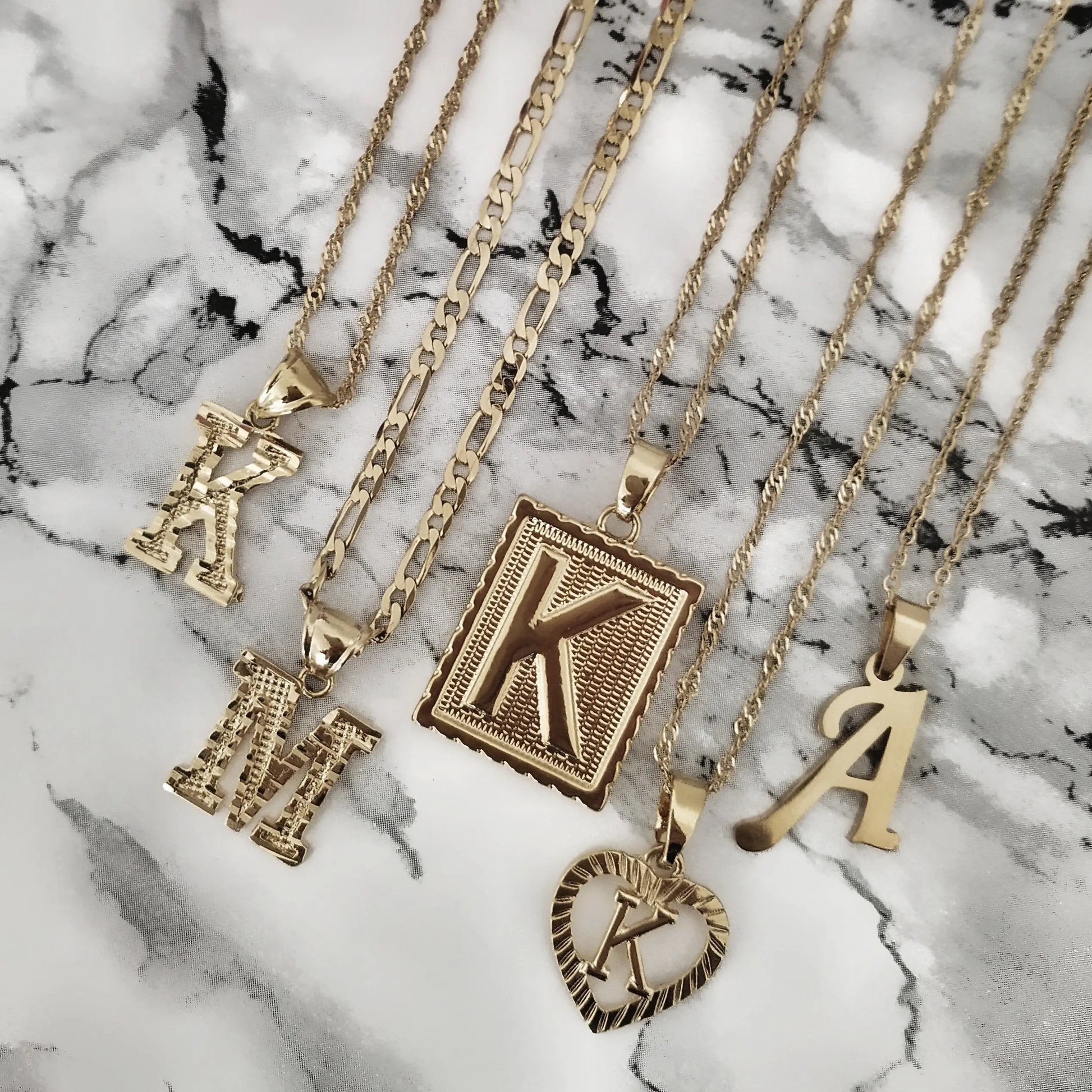 Necklaces Jan Initial Necklace KHLOE JEWELS
