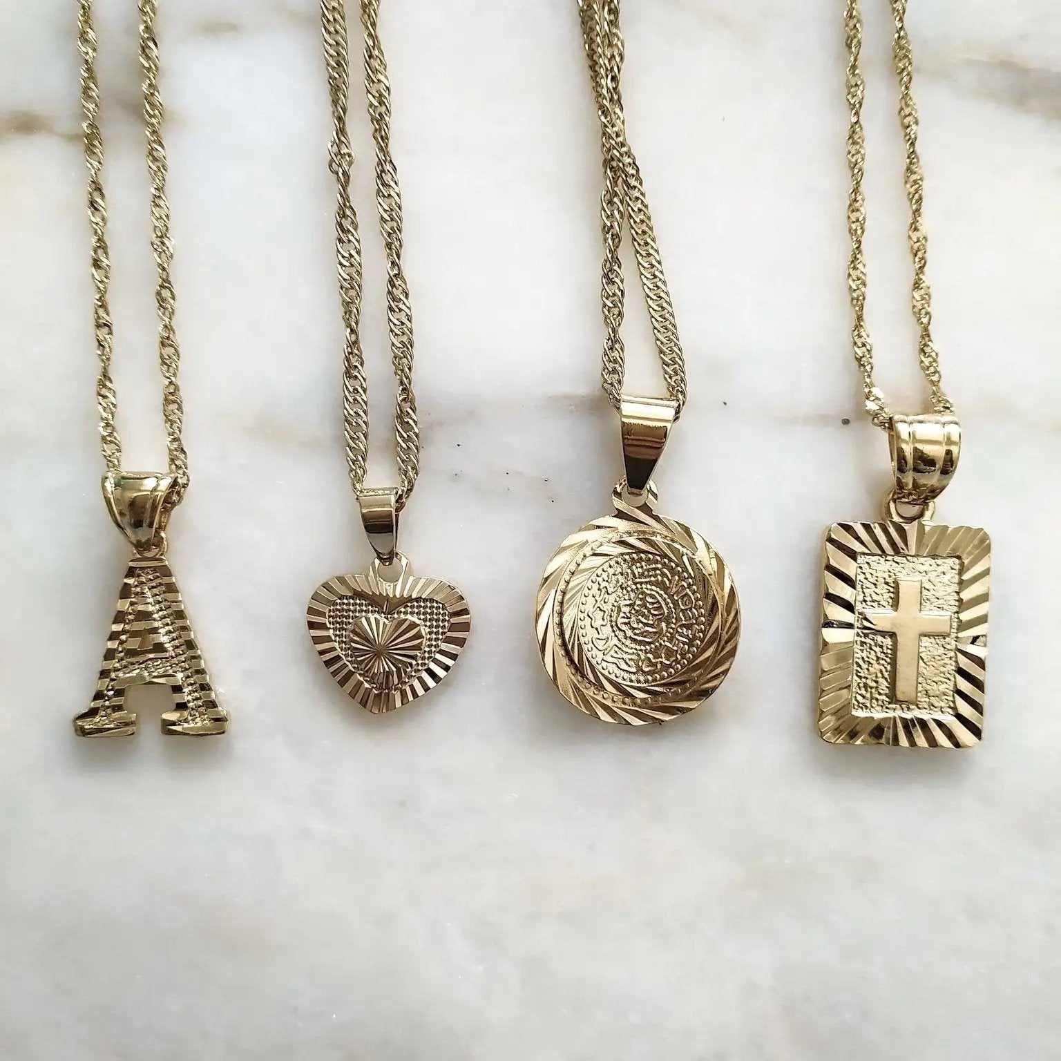 Necklaces Jan Initial Necklace KHLOE JEWELS