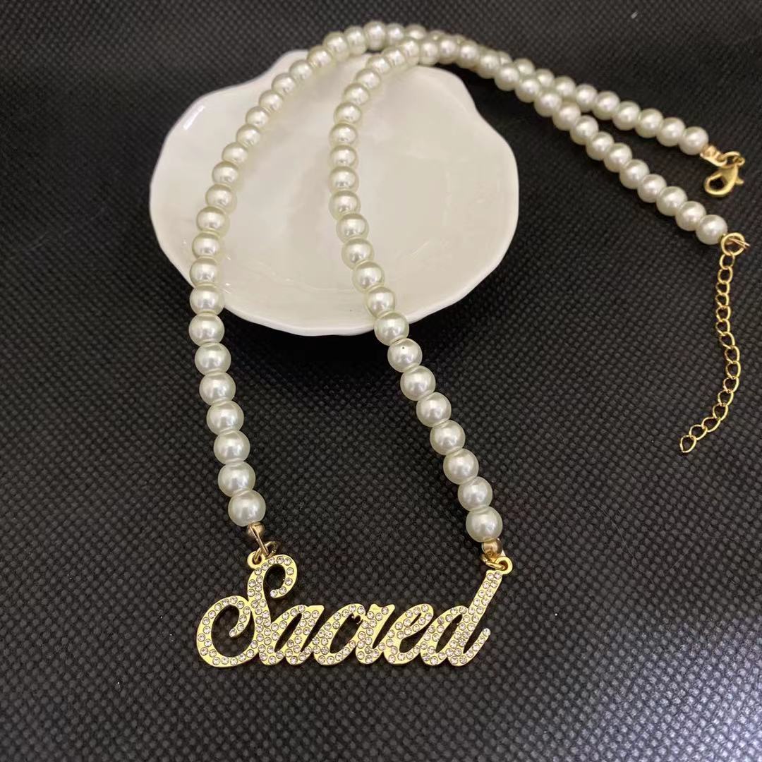 Necklaces Les Perles Custom Name Necklace KHLOE JEWELS Custom Jewelry
