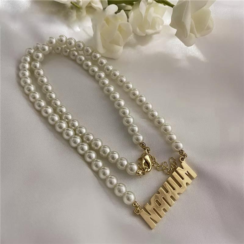 Necklaces Les Perles Custom Name Necklace KHLOE JEWELS Custom Jewelry