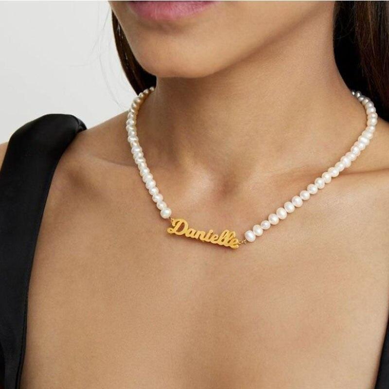 Necklaces Les Perles Custom Name Necklace KHLOE JEWELS Custom Jewelry