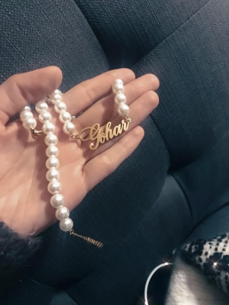 Necklaces Les Perles Custom Name Necklace KHLOE JEWELS Custom Jewelry