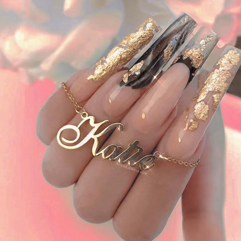 Necklaces Mademoiselle Custom Name Necklace KHLOE JEWELS Custom Jewelry