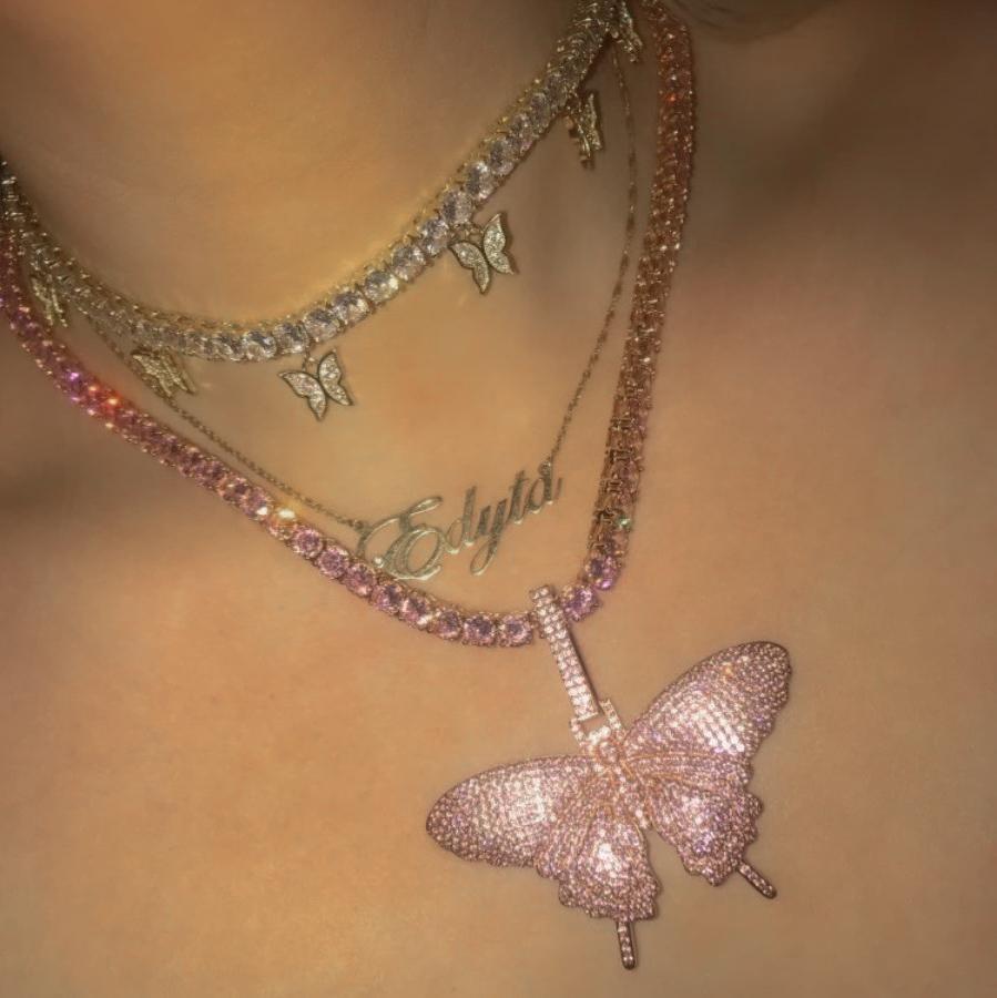 Necklaces Mademoiselle Custom Name Necklace KHLOE JEWELS Custom Jewelry