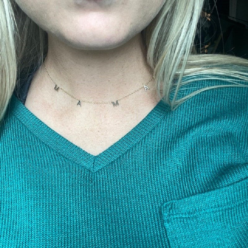 Mama Dangle Necklace
