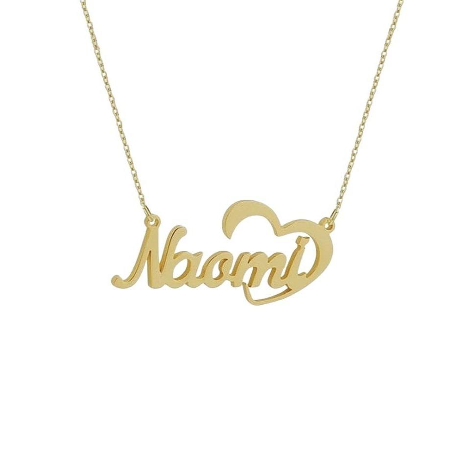 Necklaces My Heart Custom Name Necklace KHLOE JEWELS Custom Jewelry
