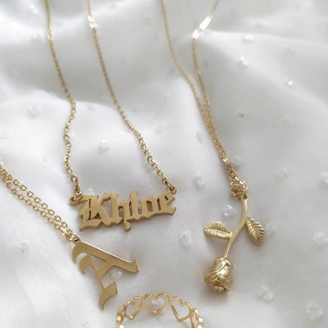 Sets Old English Rose Set KHLOE JEWELS Custom Jewelry
