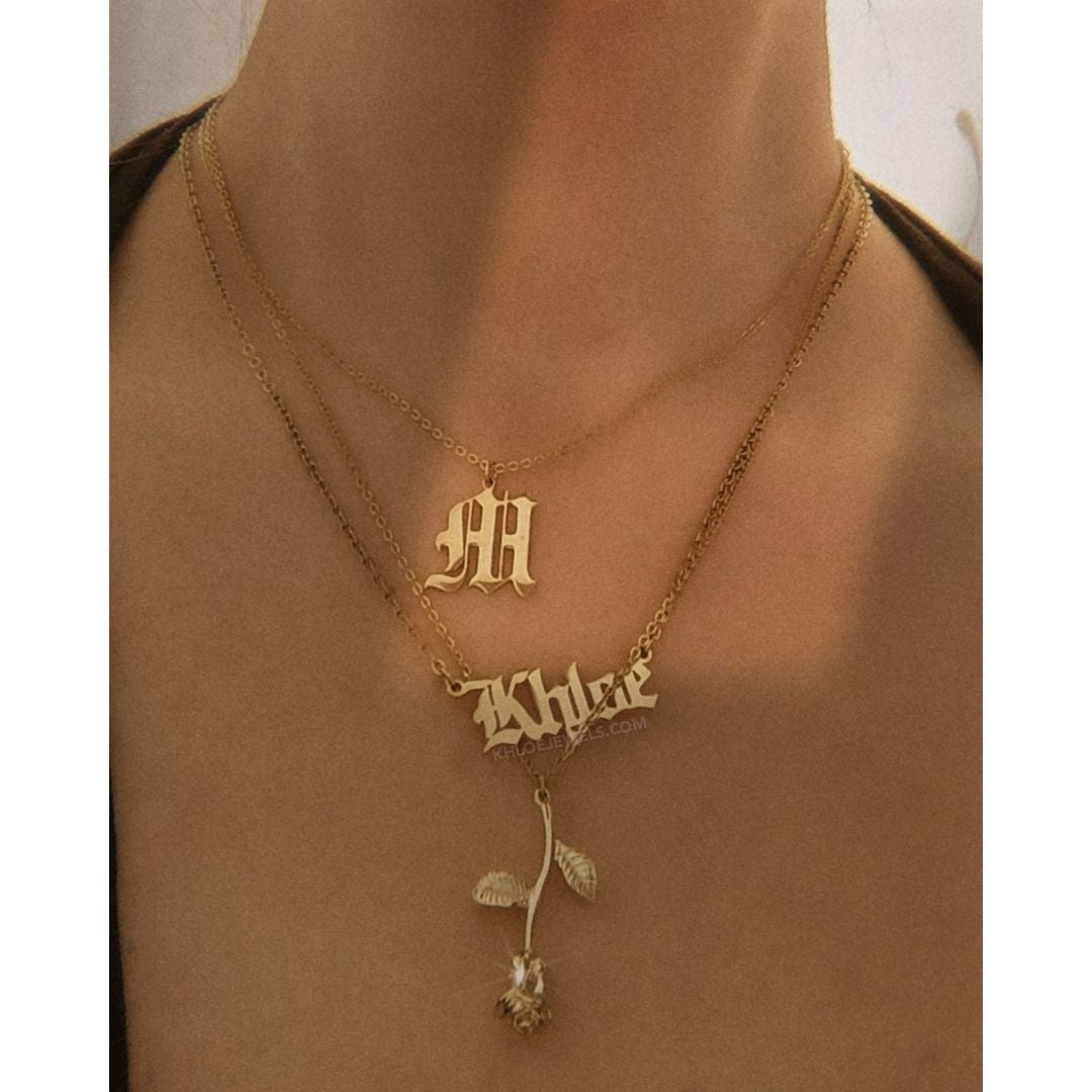 Sets Old English Rose Set KHLOE JEWELS Custom Jewelry