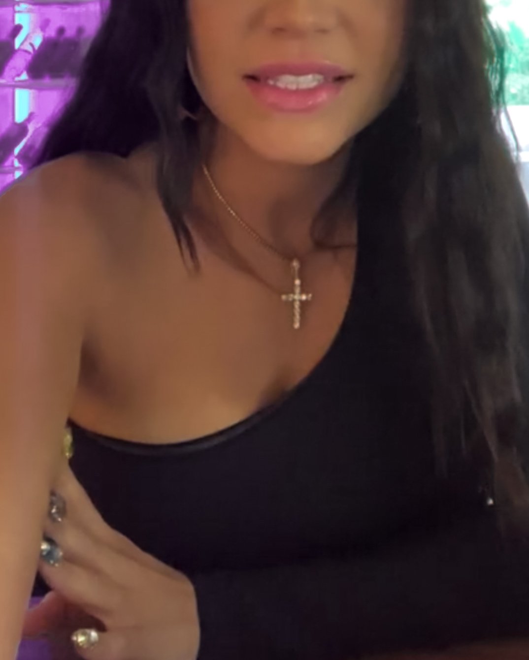 Necklaces Paris CZ Cross Necklace KHLOE JEWELS