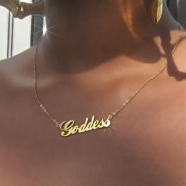 Necklaces Pretty Customized Name Necklace KHLOE JEWELS Custom Jewelry