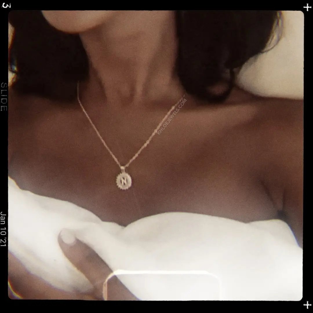 Necklaces Ra CZ Initial Necklace KHLOE JEWELS