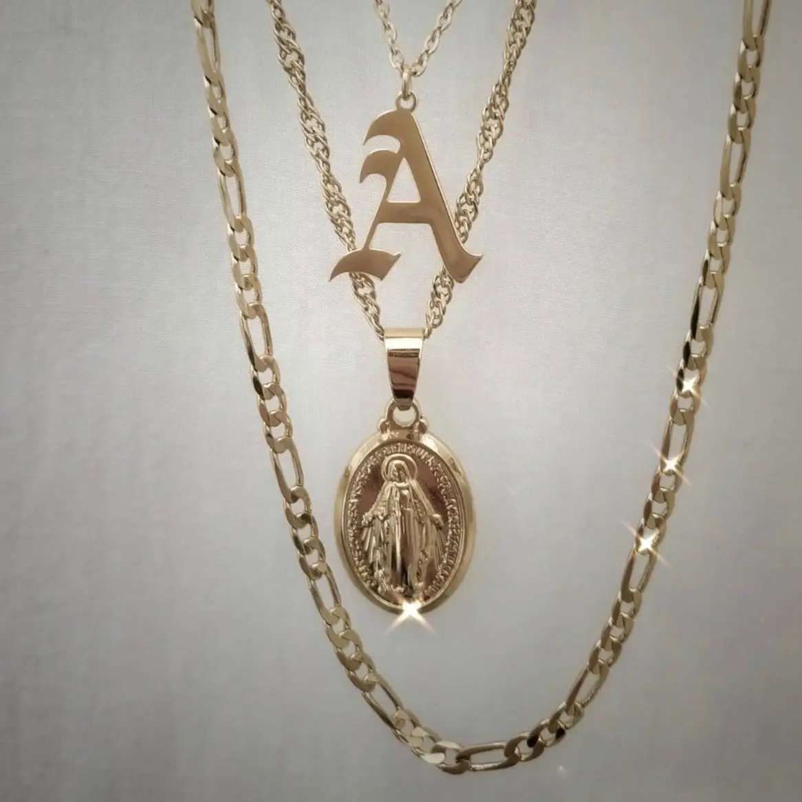 Necklaces Regina Mary Necklace KHLOE JEWELS