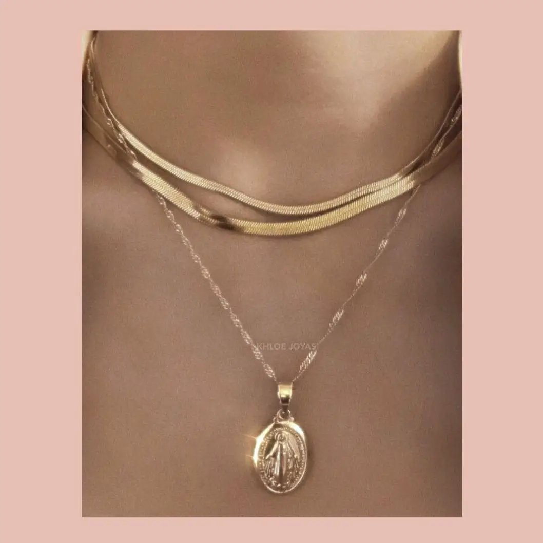 Necklaces Regina Mary Necklace KHLOE JEWELS