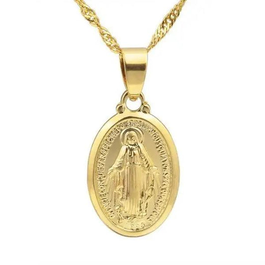 Necklaces Regina Mary Necklace KHLOE JEWELS