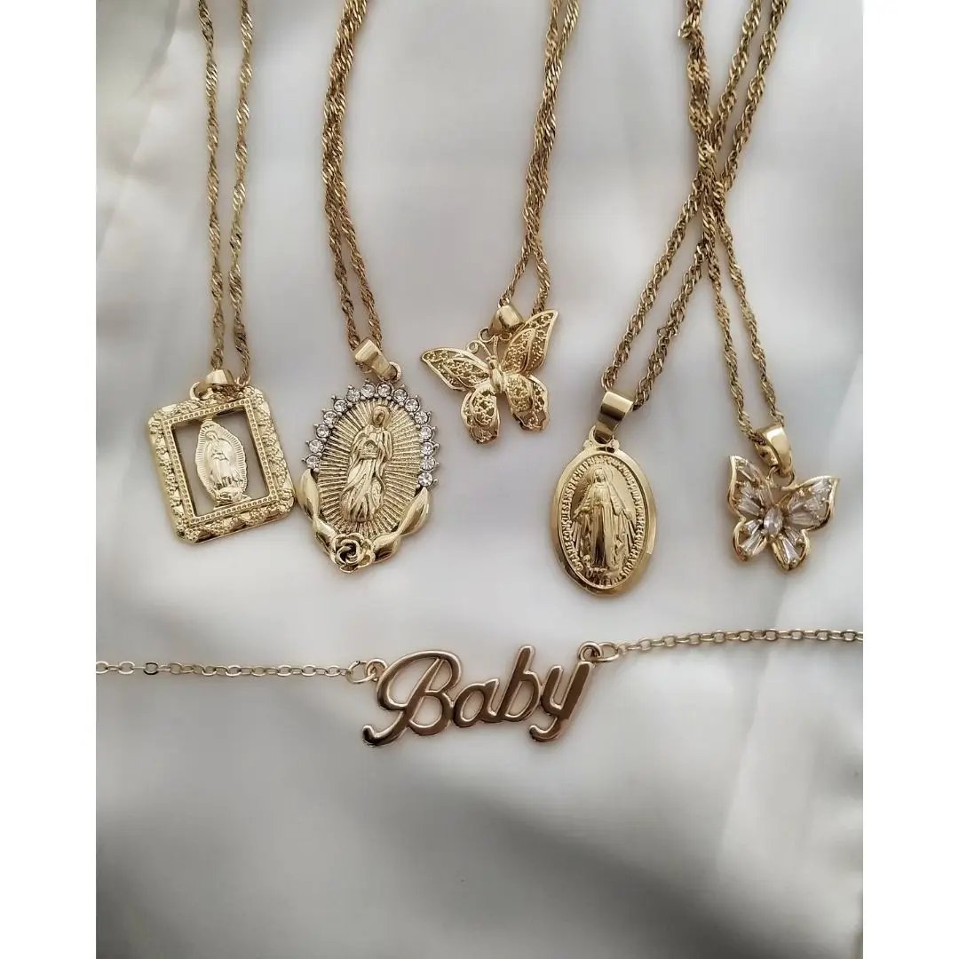 Necklaces Regina Mary Necklace KHLOE JEWELS