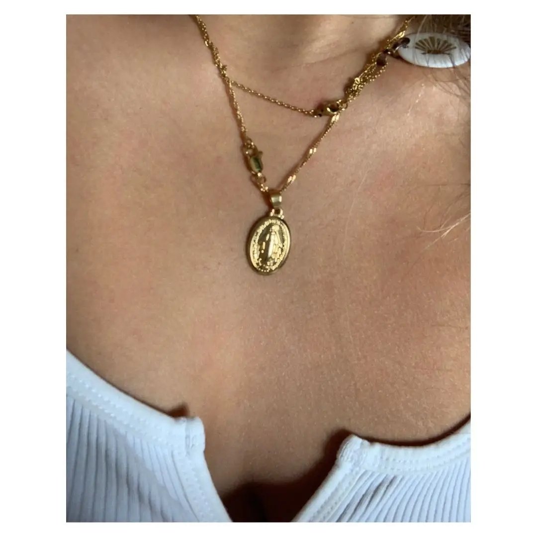 Necklaces Regina Mary Necklace KHLOE JEWELS