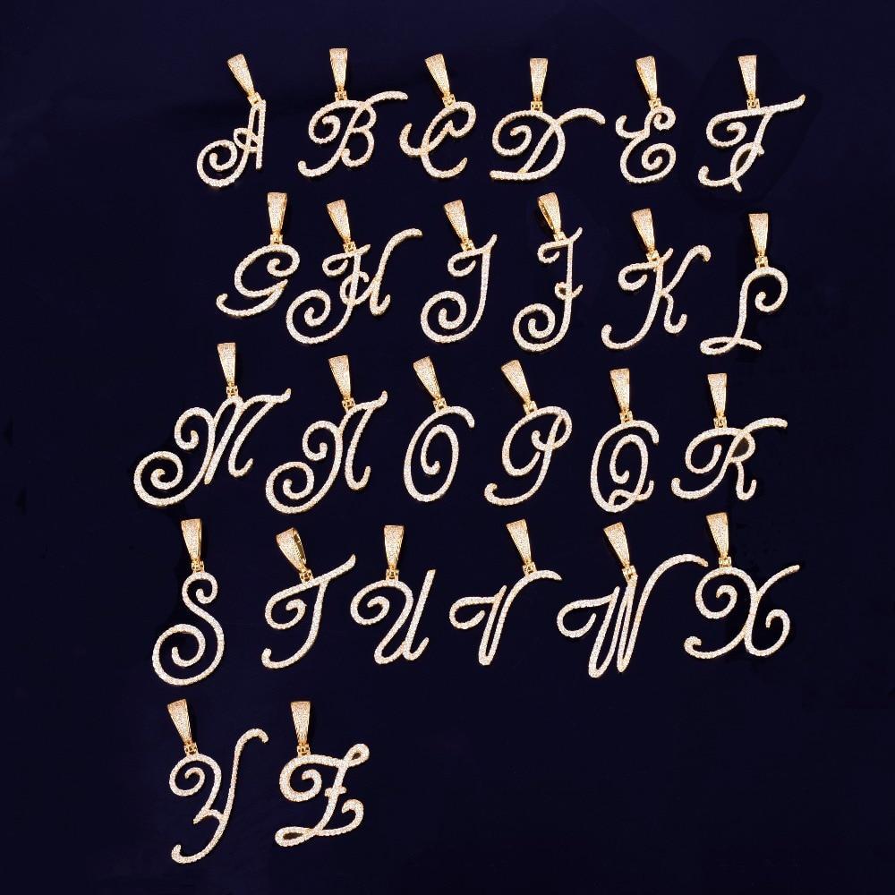 Necklaces Riviera CZ Initial Necklace KHLOE JEWELS