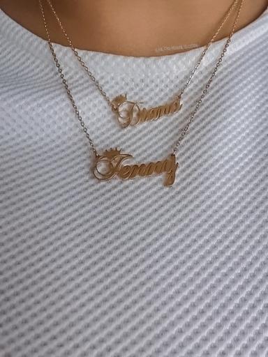 Necklaces Royale Crown Custom Necklace KHLOE JEWELS Custom Jewelry