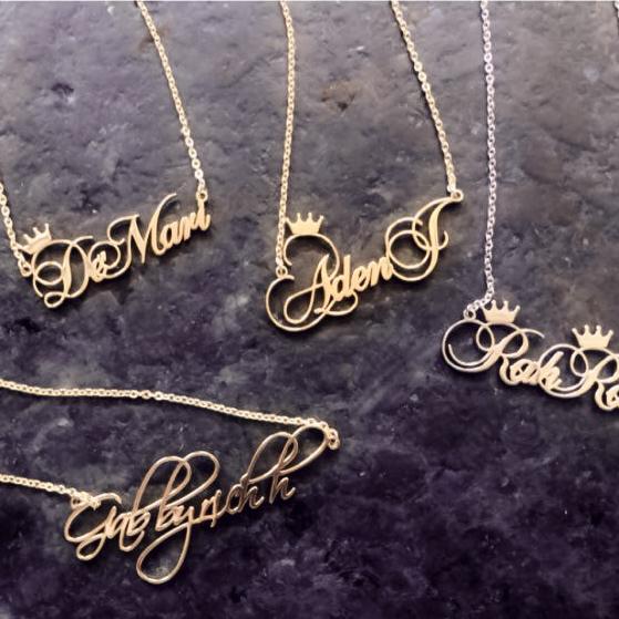 Necklaces Royale Crown Custom Necklace KHLOE JEWELS Custom Jewelry