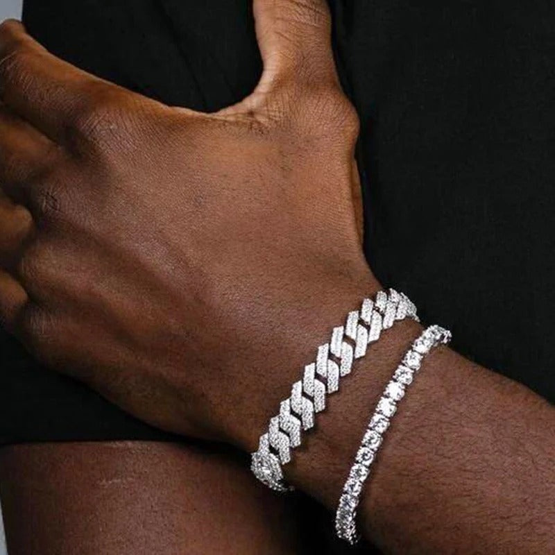 Anklets Shakur CZ Anklet Bracelet KHLOE JEWELS