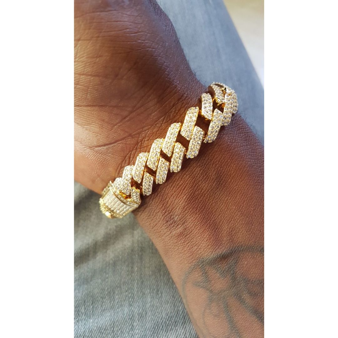 Anklets Shakur CZ Anklet Bracelet KHLOE JEWELS