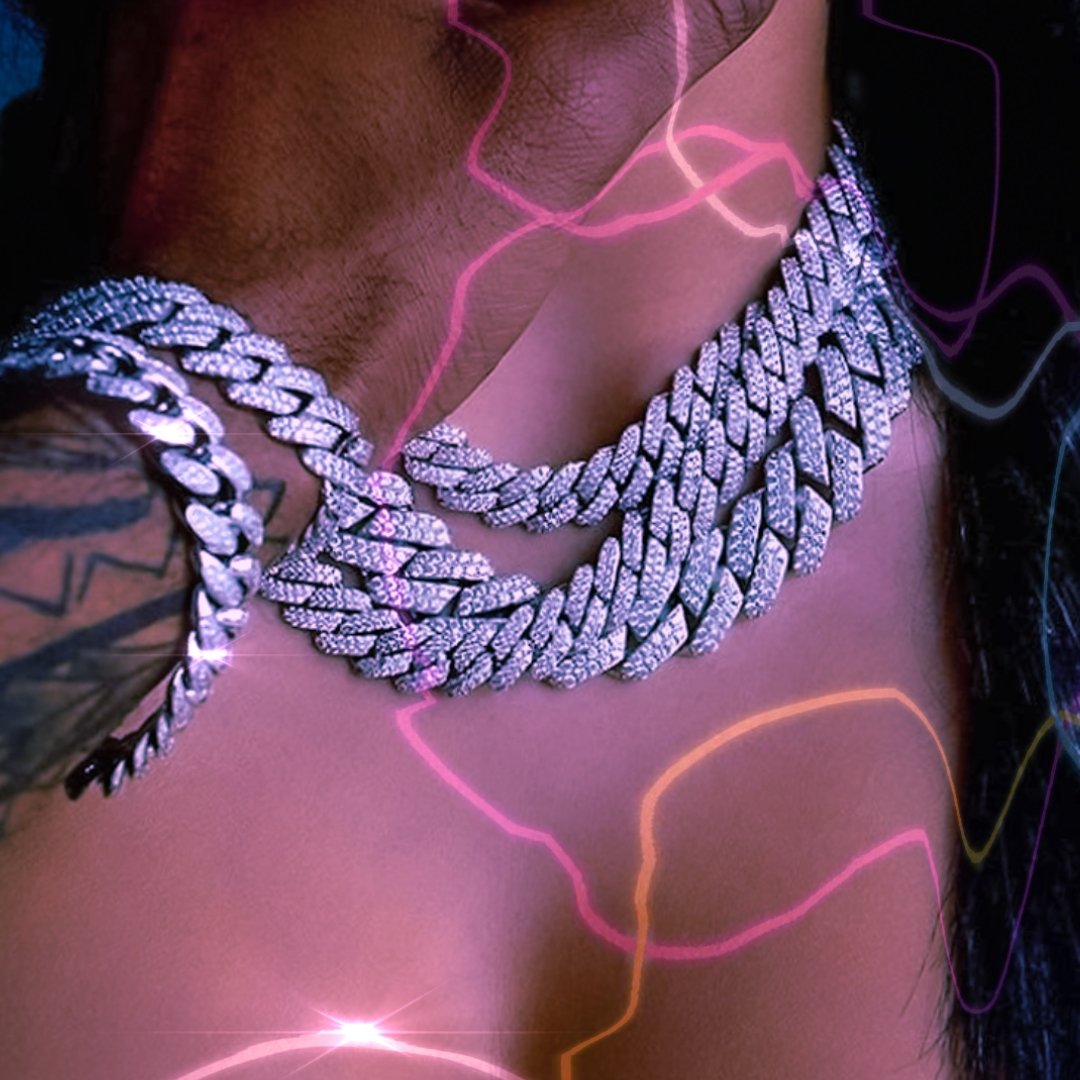 Necklaces Shakur CZ Chunky Necklace KHLOE JEWELS