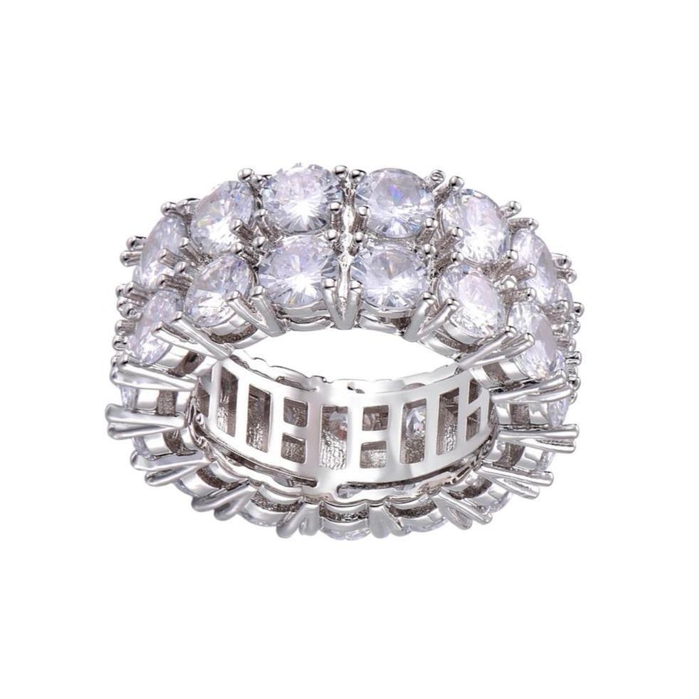 Rings Shoko CZ Double Ring KHLOE JEWELS
