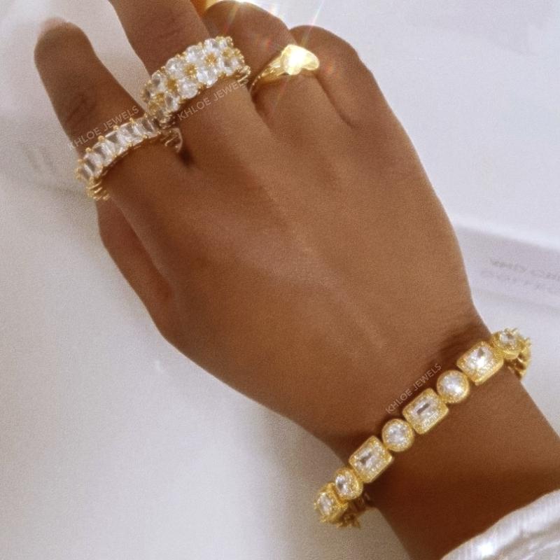 Rings Shoko CZ Double Ring KHLOE JEWELS