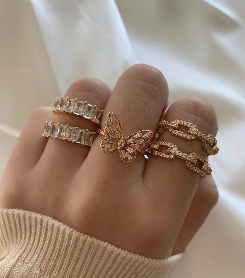 Rings Sublime Eternity Band CZ Ring KHLOE JEWELS