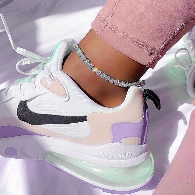 Anklets Tennis Chain Anklet KHLOE JEWELS