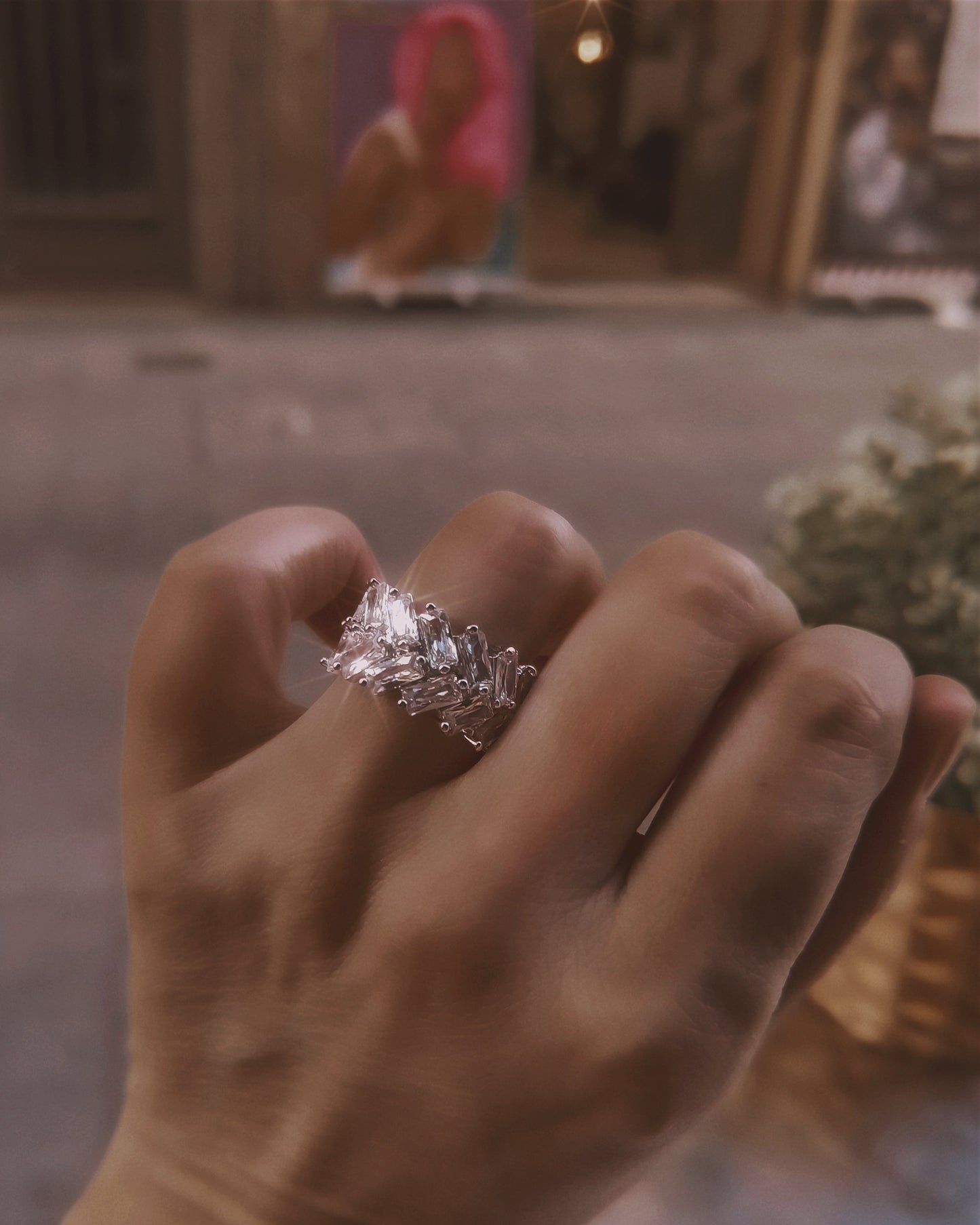 Rings Trocadero CZ Ring KHLOE JEWELS