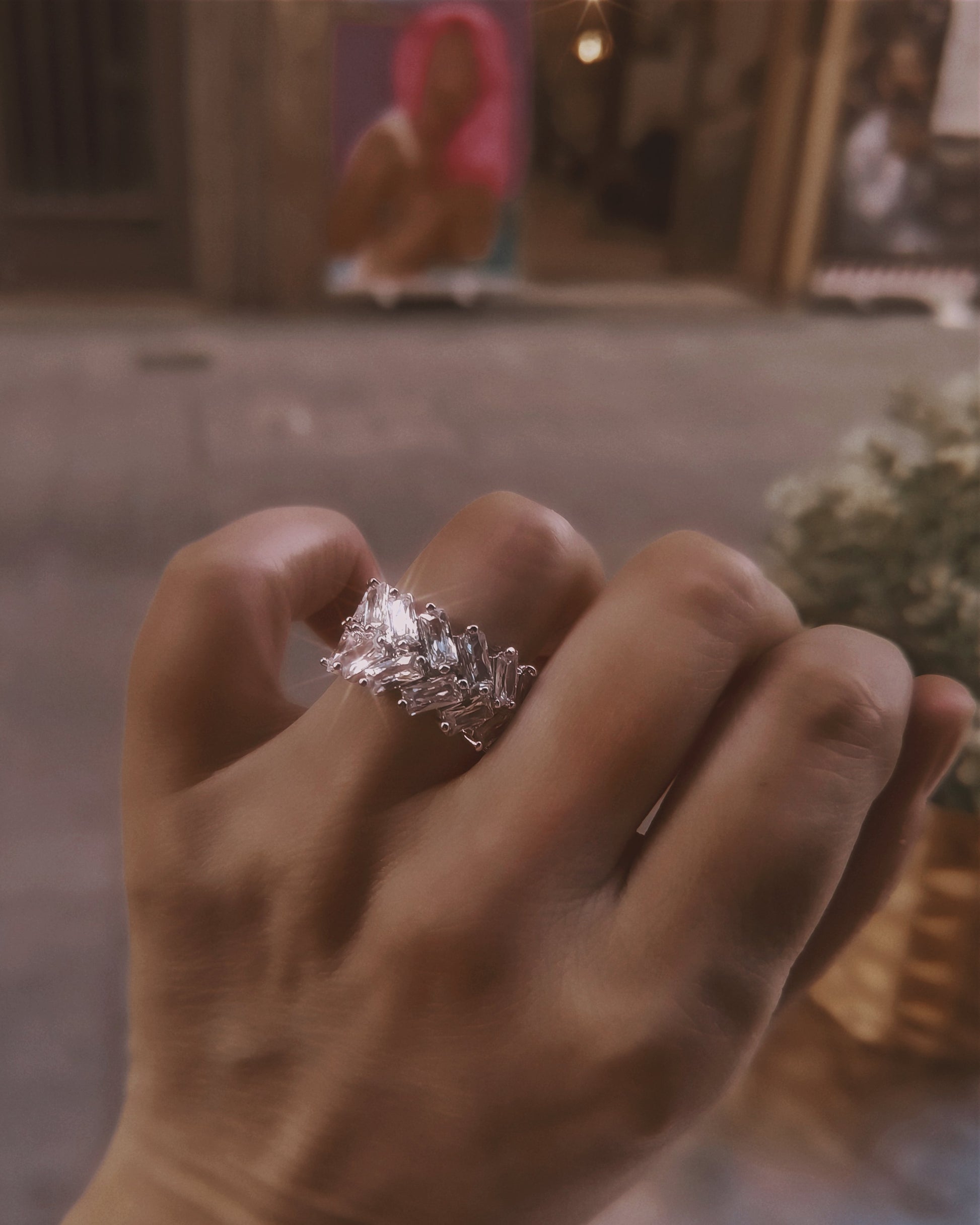 Rings Trocadero CZ Ring KHLOE JEWELS
