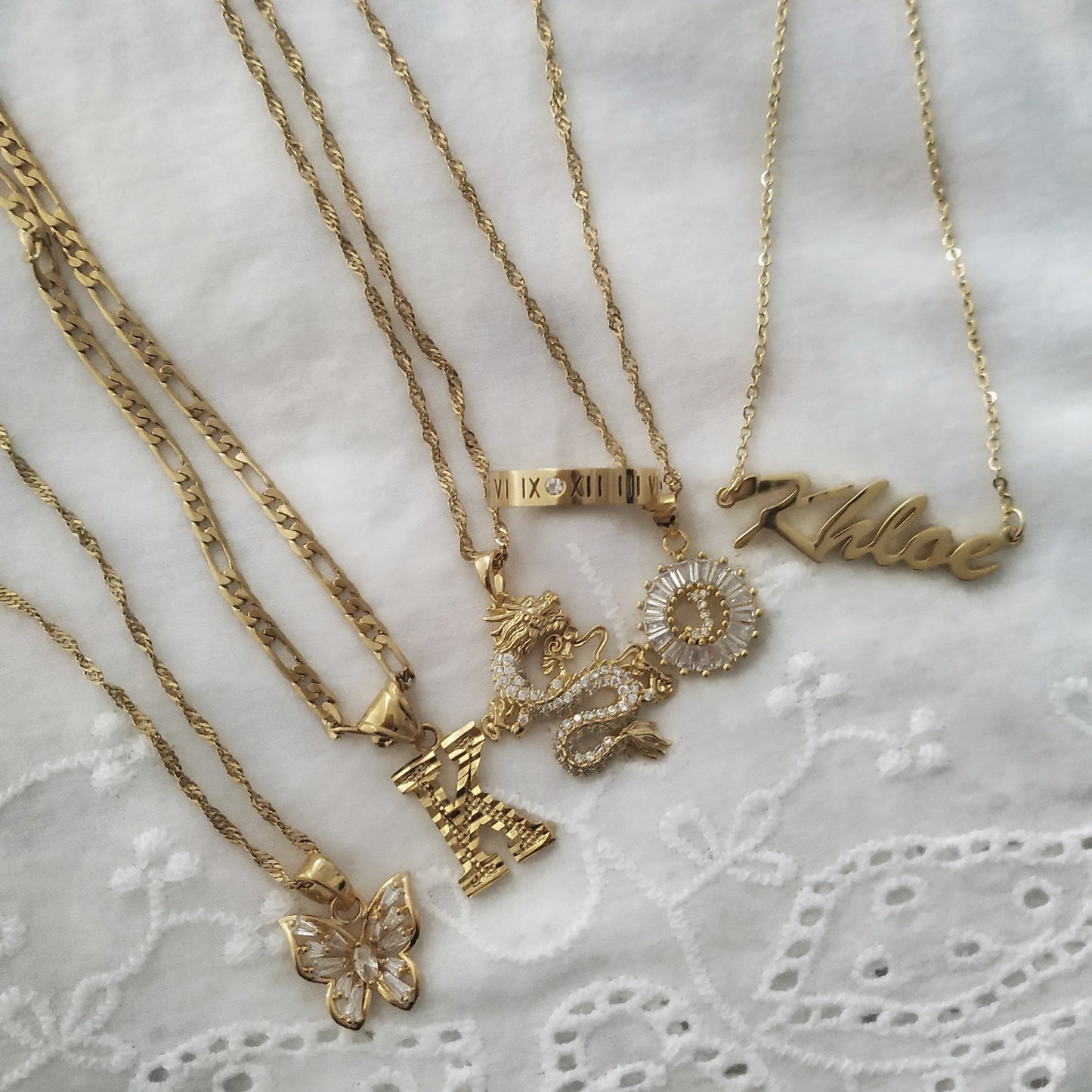 Necklaces Viva Custom Name Necklace KHLOE JEWELS Custom Jewelry
