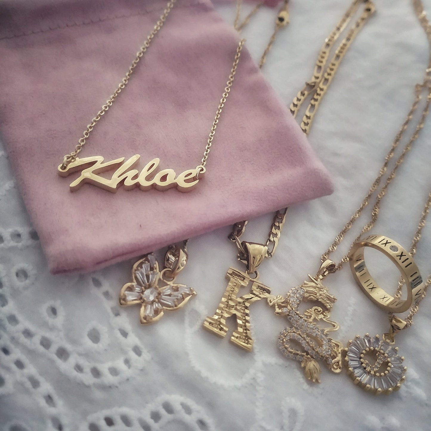 Necklaces Viva Custom Name Necklace KHLOE JEWELS Custom Jewelry