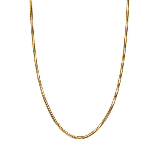 Snake Round Chain Necklace