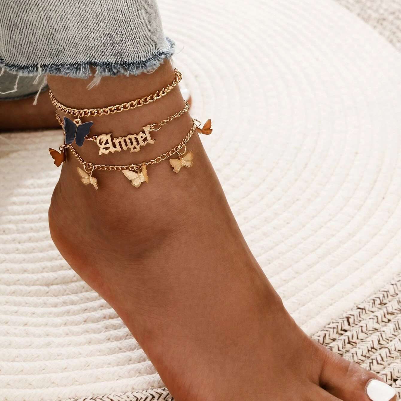 Anklets Customized Name Anklet KHLOE JEWELS Custom Jewelry