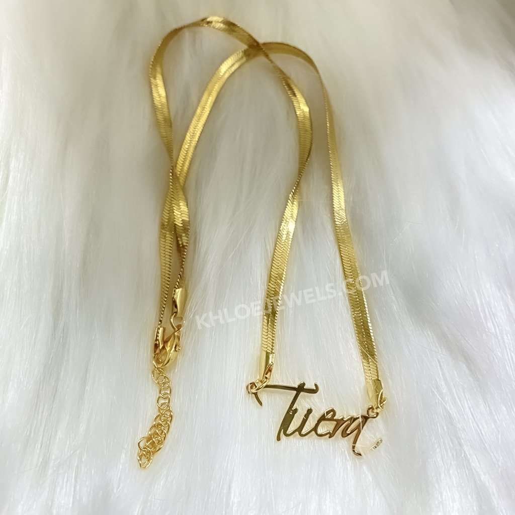 Necklaces Eden Custom Name Necklace ♡ Font Select KHLOE JEWELS Custom Jewelry