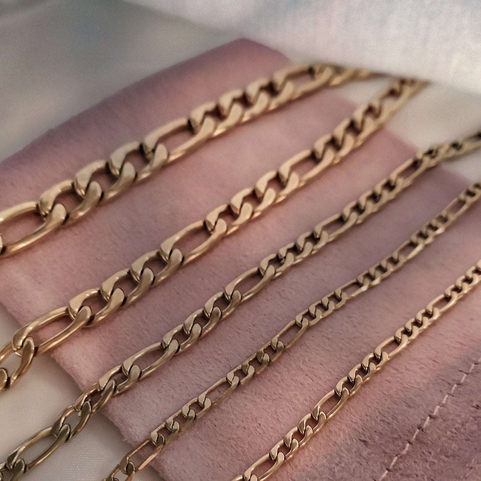 Necklaces Figaro Chain (Chunky) KHLOE JEWELS