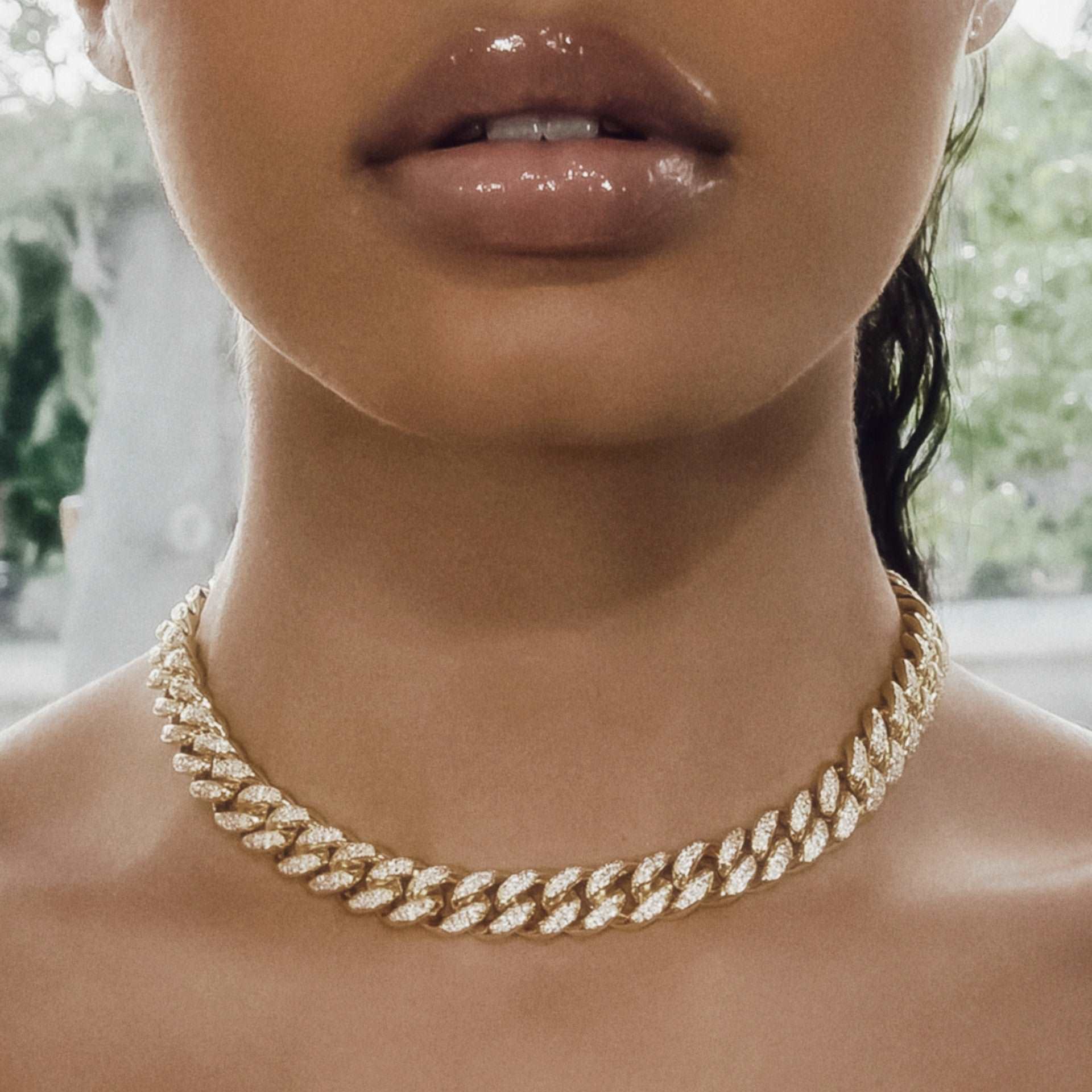Ice Ice Baby Choker Necklace – KHLOE JEWELS - Main Image