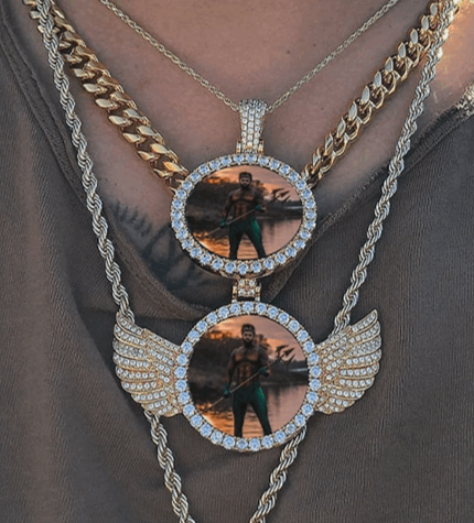 Necklaces Legend Bling Photo Pendant ♡ Style Select KHLOE JEWELS Custom Jewelry