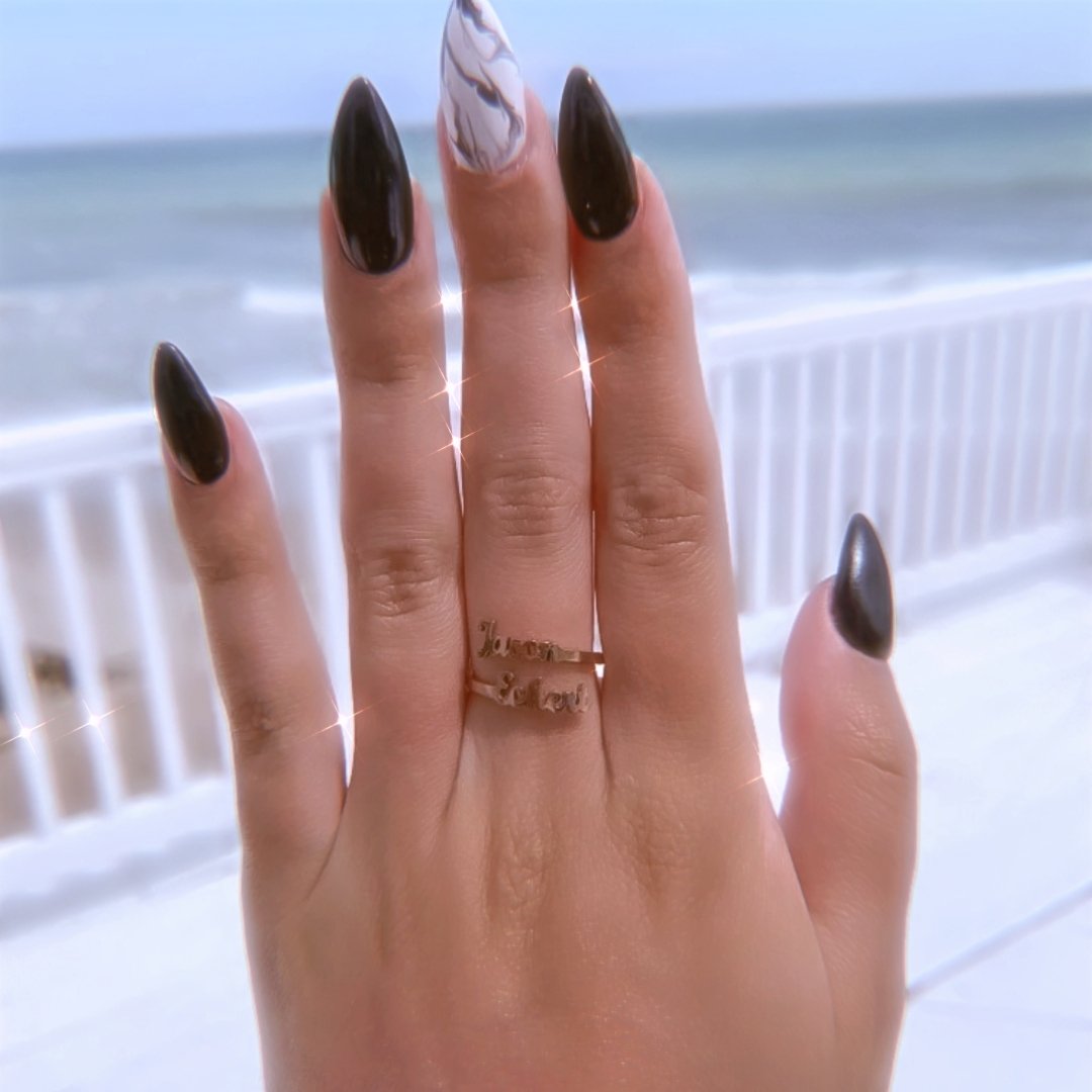 Rings Cute Custom Multi Name Ring KHLOE JEWELS Custom Jewelry