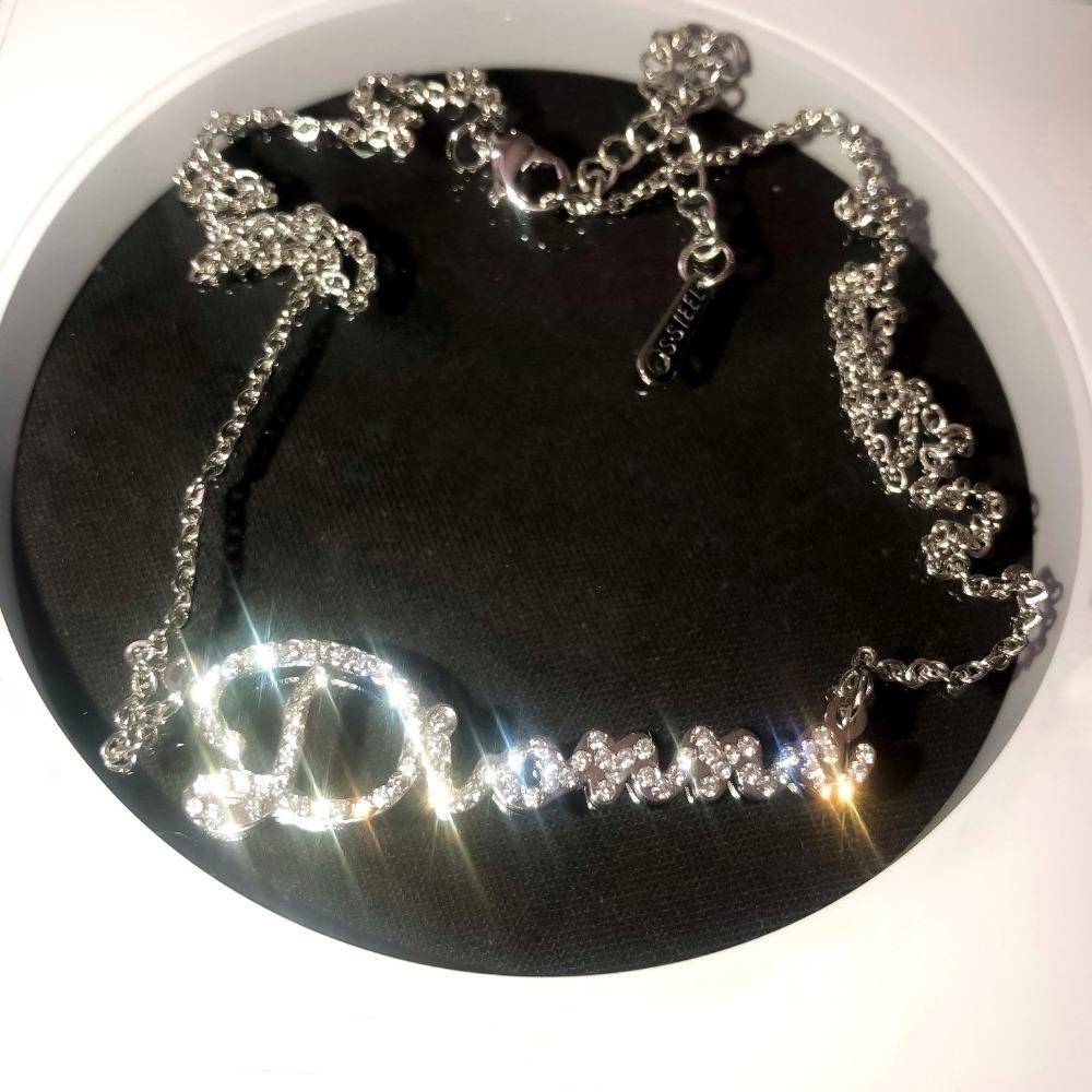 Necklaces CZ Customized Name Necklace KHLOE JEWELS Custom Jewelry