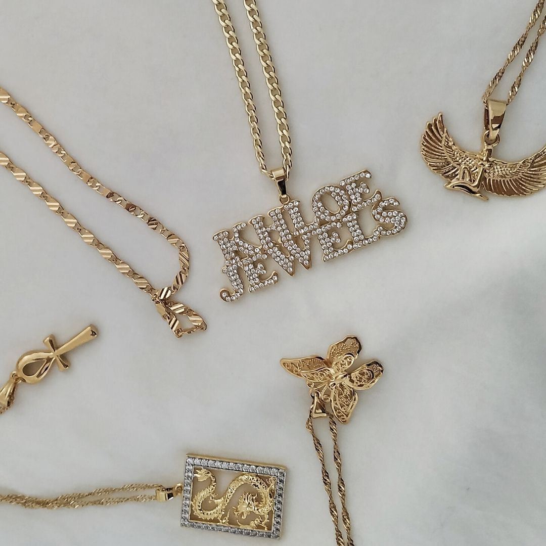 Necklaces Egyptian Angel Necklace KHLOE JEWELS