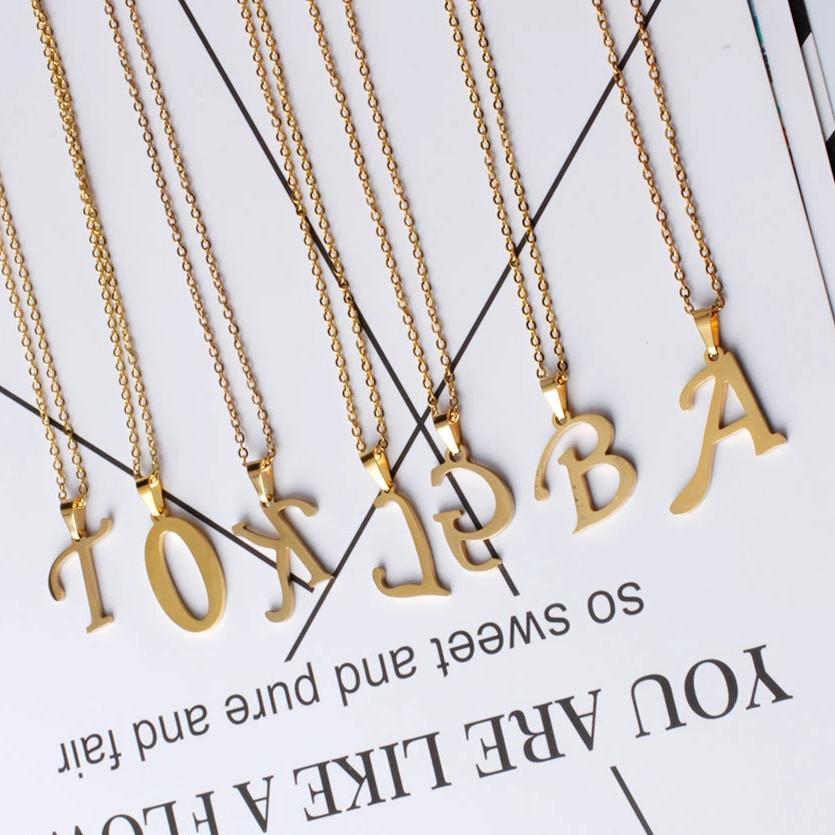 Necklaces Eternal Initial Necklace KHLOE JEWELS