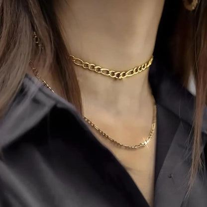 Necklaces Figaro Chain Choker KHLOE JEWELS Sale